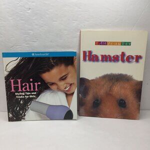 Lot 2 Kids Books Hair Styling Tips And Tricks For Girls I Am Your Pet Hamster